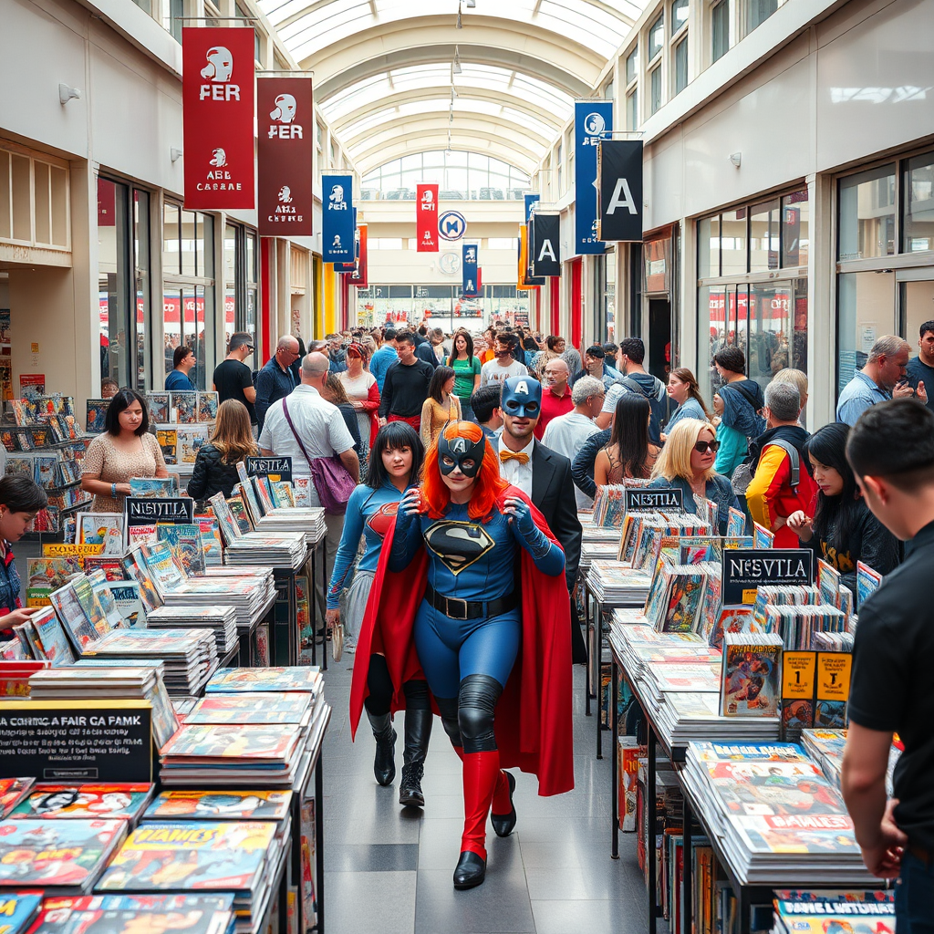 Newport's Kingsway Centre transformed by special comic book fans fair